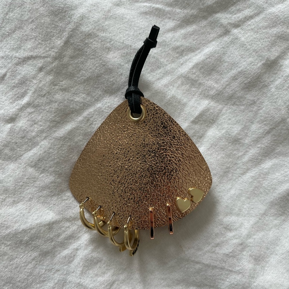 Brand New Lucky Brand Gold & Rose Gold Earrings NWOT Never Worn
